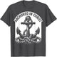 Anchored in Christ Christian Faith Design