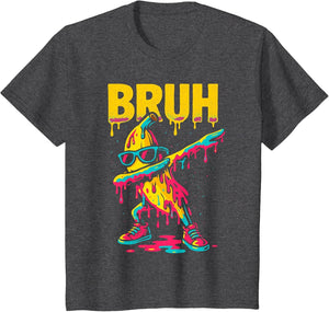 Dabbing Banana Bruh Drip Ice Cream Banana Youth Boys Kids