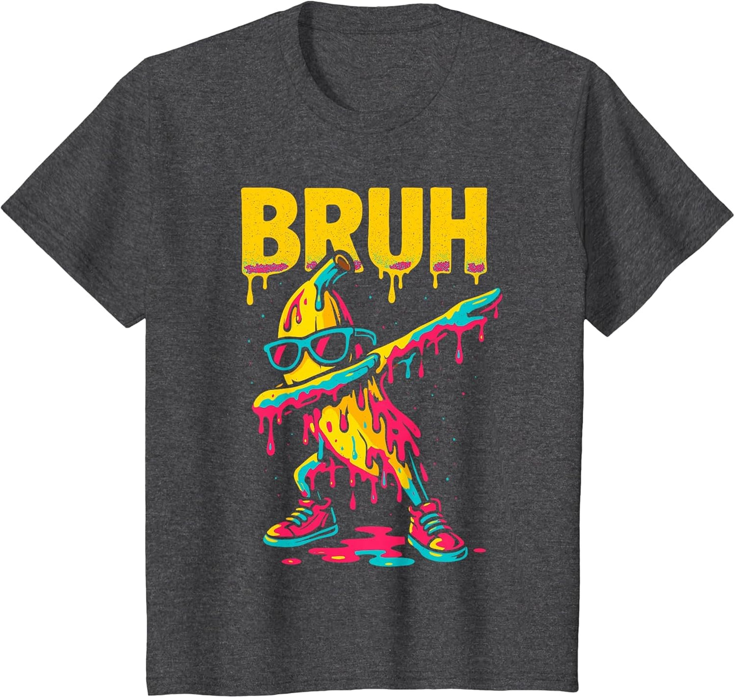 Dabbing Banana Bruh Drip Ice Cream Banana Youth Boys Kids