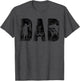 Fishing Dad Birthday Classic Bold Font Fish Daddy
