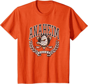 Anaheim Ducks Vintage Victory Orange Licensed