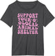 Support Your Local Animal Shelter Rescue Dogs Fur Mama Retro