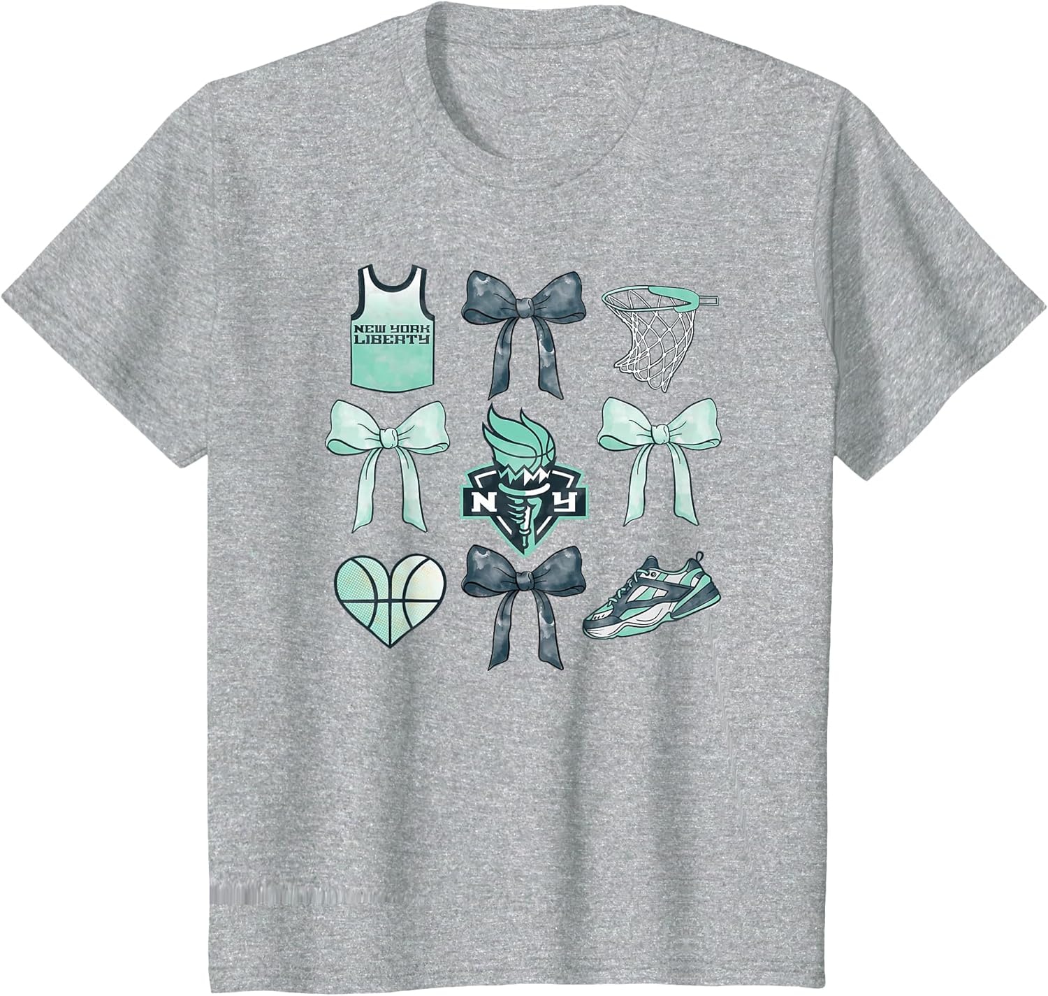 WNBA New York Liberty Bow Grid