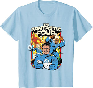 Kids Marvel The Fantastic Four: First Steps Retro Planets Team