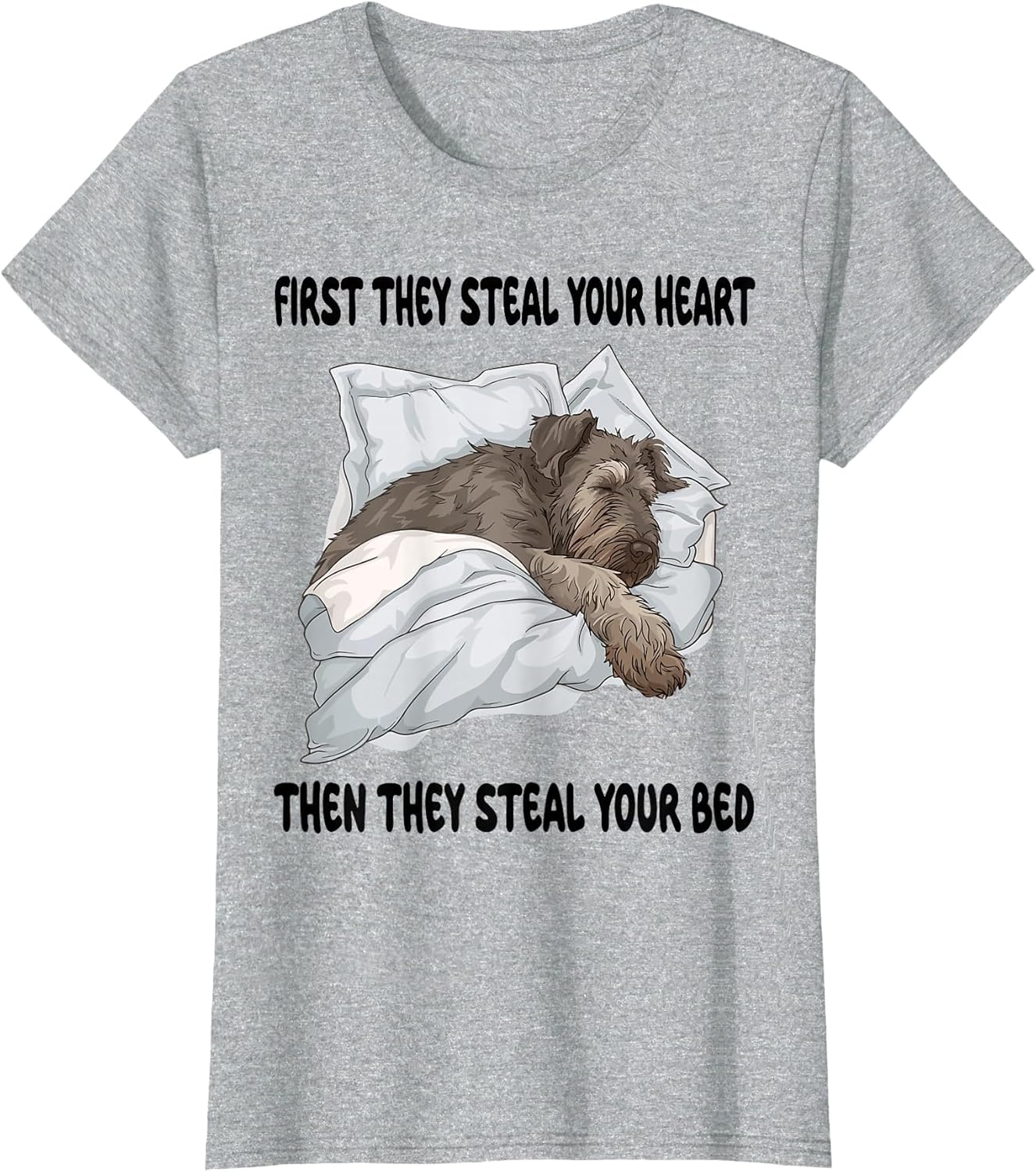 Irish Wolfhound Sleeping Pajamas Nightgown