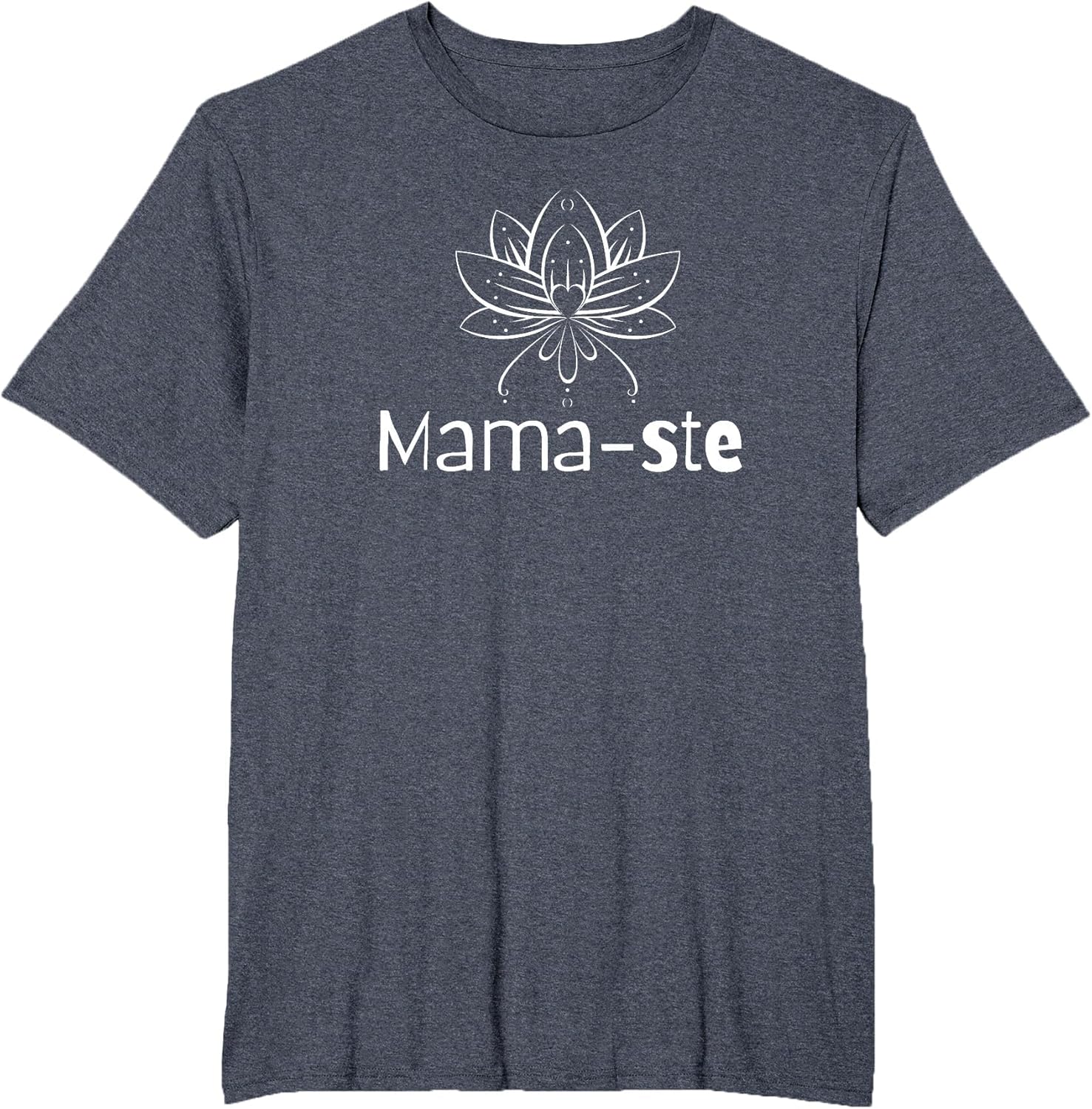 Mama-ste or Namaste Yoga for Moms Lotus -Flower-Pilates Tops
