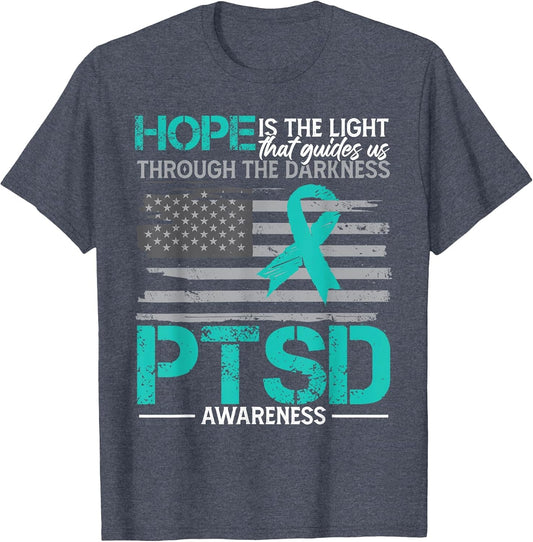 American Flag Veteran Support PTSD Awareness