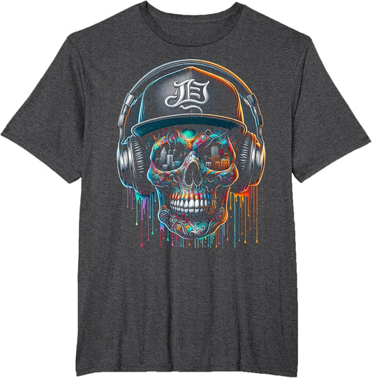 Dripping Paint Skull | Men Women XS - 6XL | Graphic