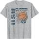 Utah State Aggies Vintage Basketball 90's Gray