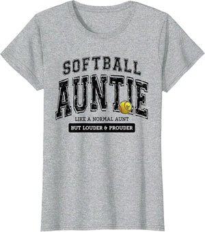 Softball Auntie Matching Aunt Loud Proud Family Player Game
