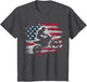 Motocross USA Dirt Bike American Flag