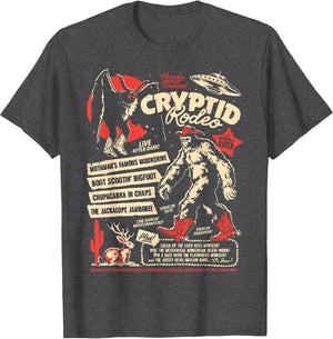 Cryptid Rodeo Mothman Chupacabra Jackalope Cowboy Halloween
