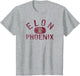 Elon Phoenix Vintage Logo Gray Officially Licensed