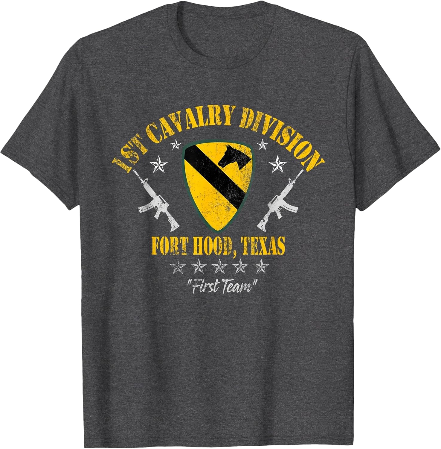 1st Cavalry Division Veteran Fort Hood, TX Patriotic Vintage