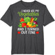 I Don't Eat Anything Vegetables Funny Vegetarian Sarcastic