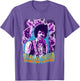 Jimi Hendrix Voodoo Child Psychedelic Purple Flames Band