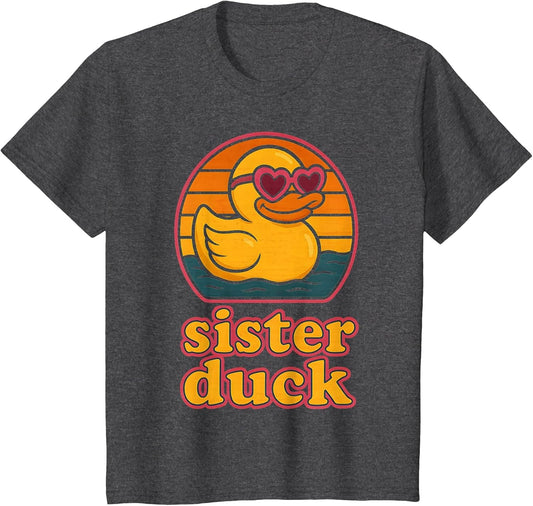 Sister Duck Rubber Duck Vintage Rubber Duckie Birthday Girls
