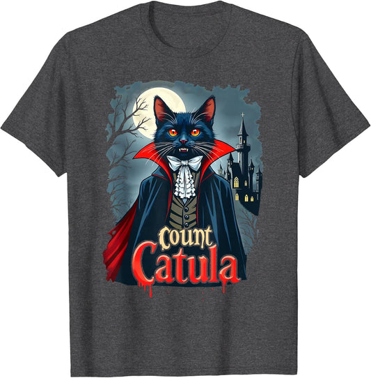 Count Catula Dracula Spooky Horror Vampire Cat Halloween