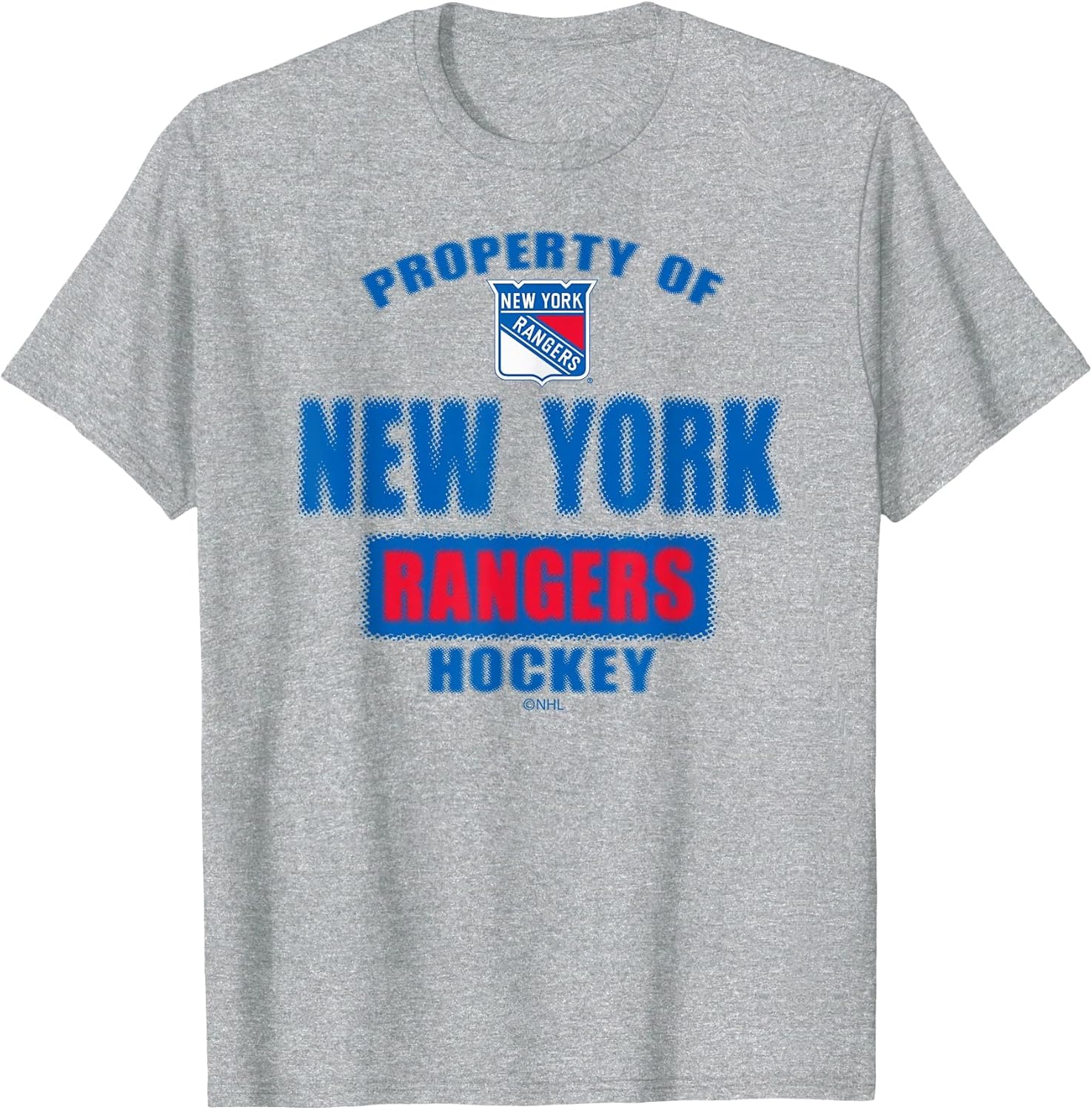 New York Rangers Property Gray Officially Licensed
