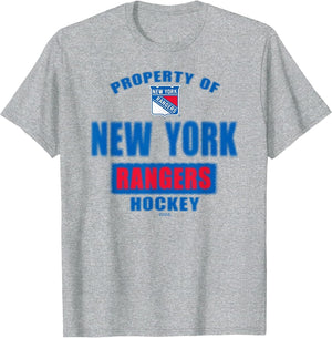 New York Rangers Property Gray Officially Licensed