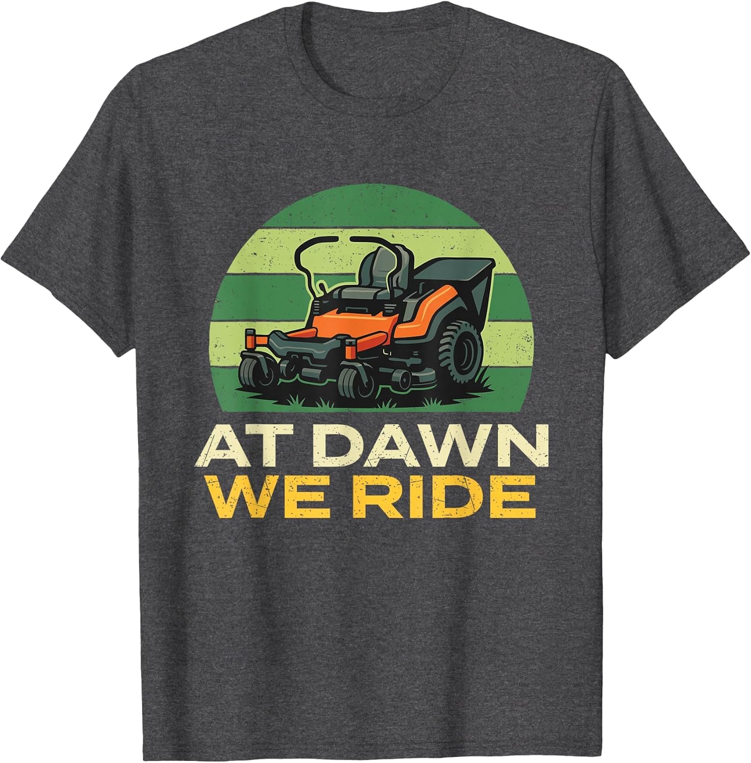 at Dawn We Ride - Landscaping Lawn Mower Mowing