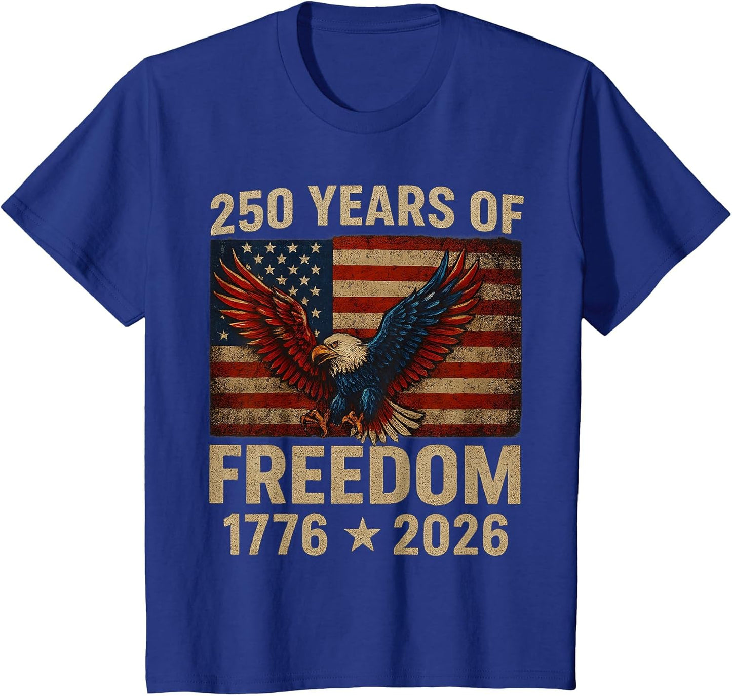 250 Years American Flag Anniversary USA 250th Birthday