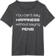 Can't Say Happiness Without Penis Funny Logo