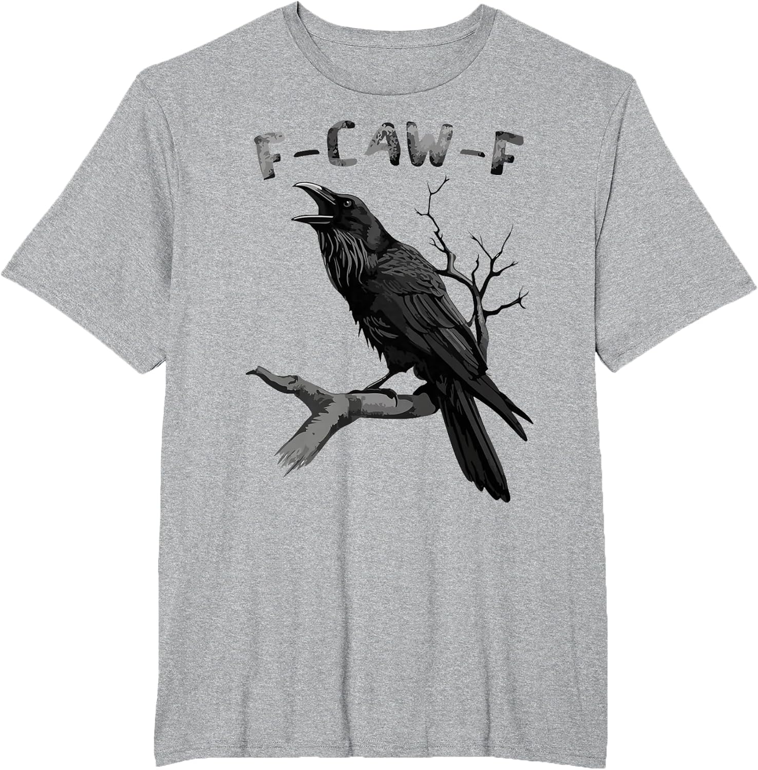 F-Caw-F Funny Black Raven Vintage Crow Sarcastic Humor