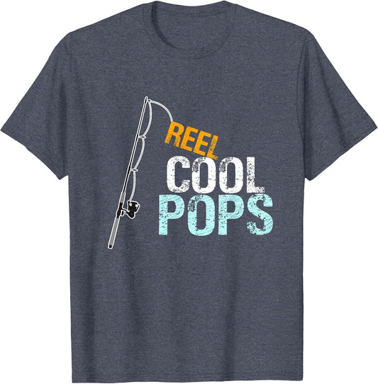 Reel Cool Pops Fishing Grandfather Grandpa