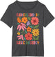Women Floral Radicalized by Basic Decency Funny Democracy