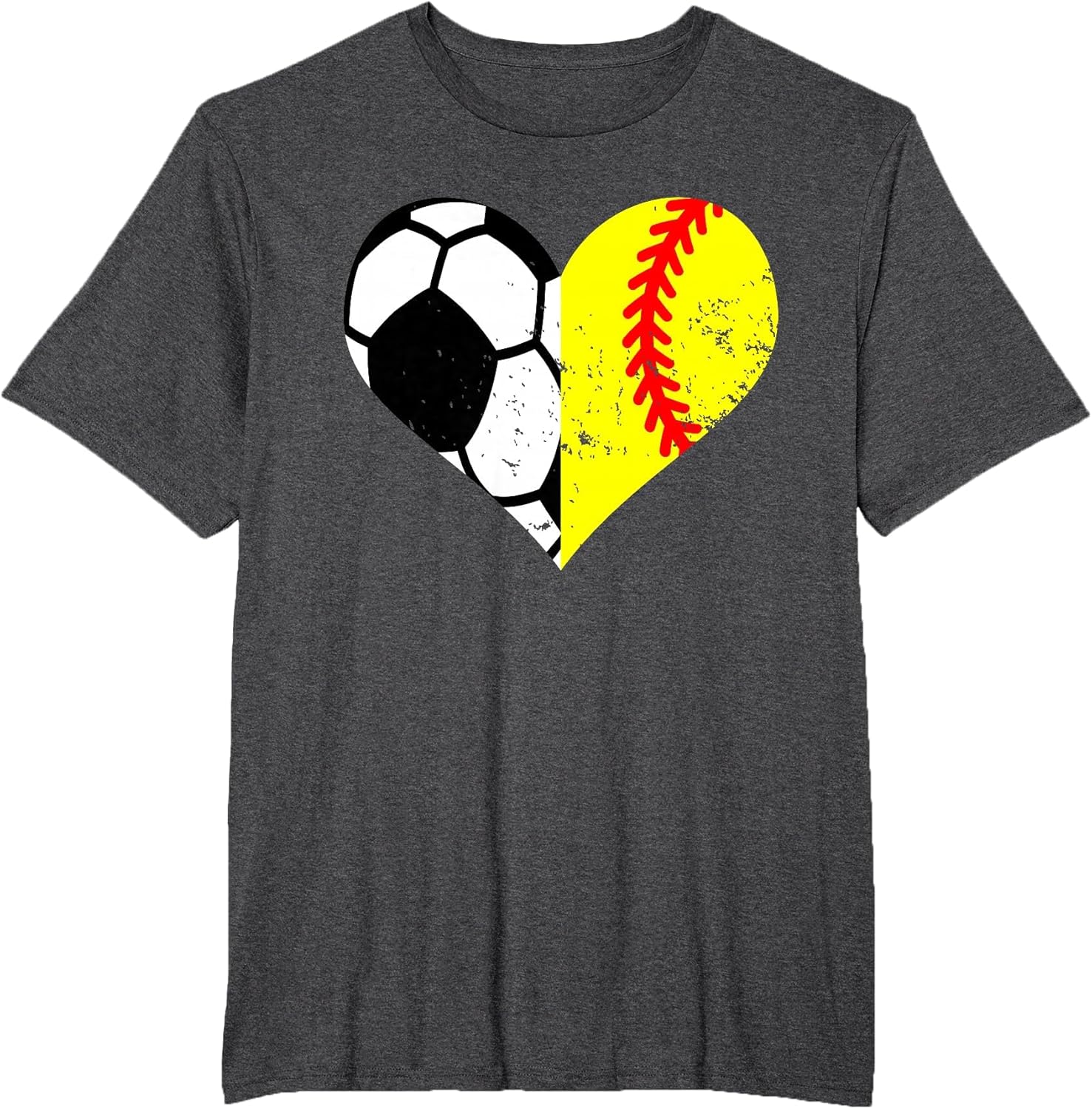 Soccer Softball Heart Funny Soccer Softball Mom
