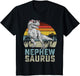 Nephewsaurus T Rex Dinosaur Nephew Saurus Family Matching