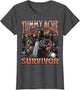 Tummy Ache Survivor Funny Hard Skeleton Meme Bootleg Graphic