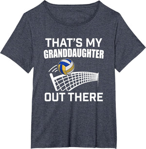 That's My Granddaughter Out There Volleyball Grandparent