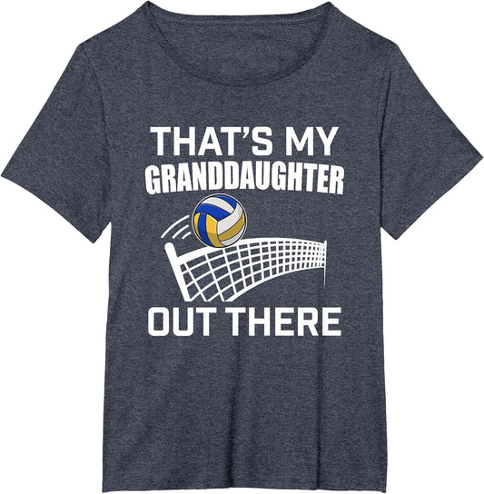 That's My Granddaughter Out There Volleyball Grandparent