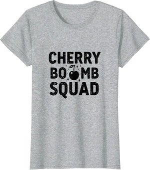 Cherry Bomb Squad Bold Graphic Design