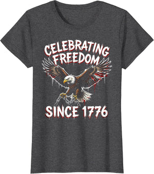 Celebrating Freedom Since 1776 Fourth of July Design