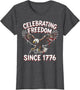 Celebrating Freedom Since 1776 Fourth of July Design