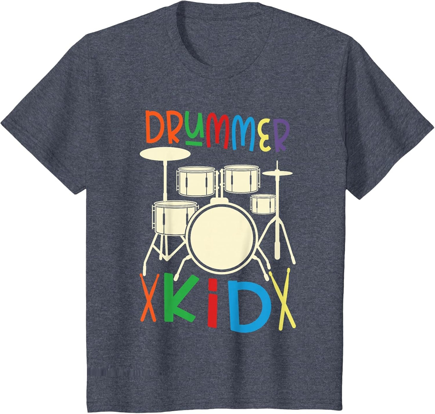 Drummer Kid Drum Player Rocker Musician Musical Instrument