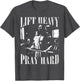 Lift Heavy Pray Hard Gym Jesus Christian for Christian