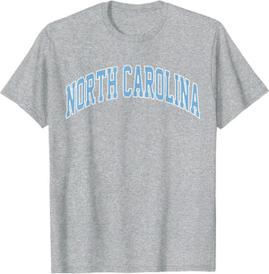 Retro North Carolina Blue Souvenir Simple North Carolina