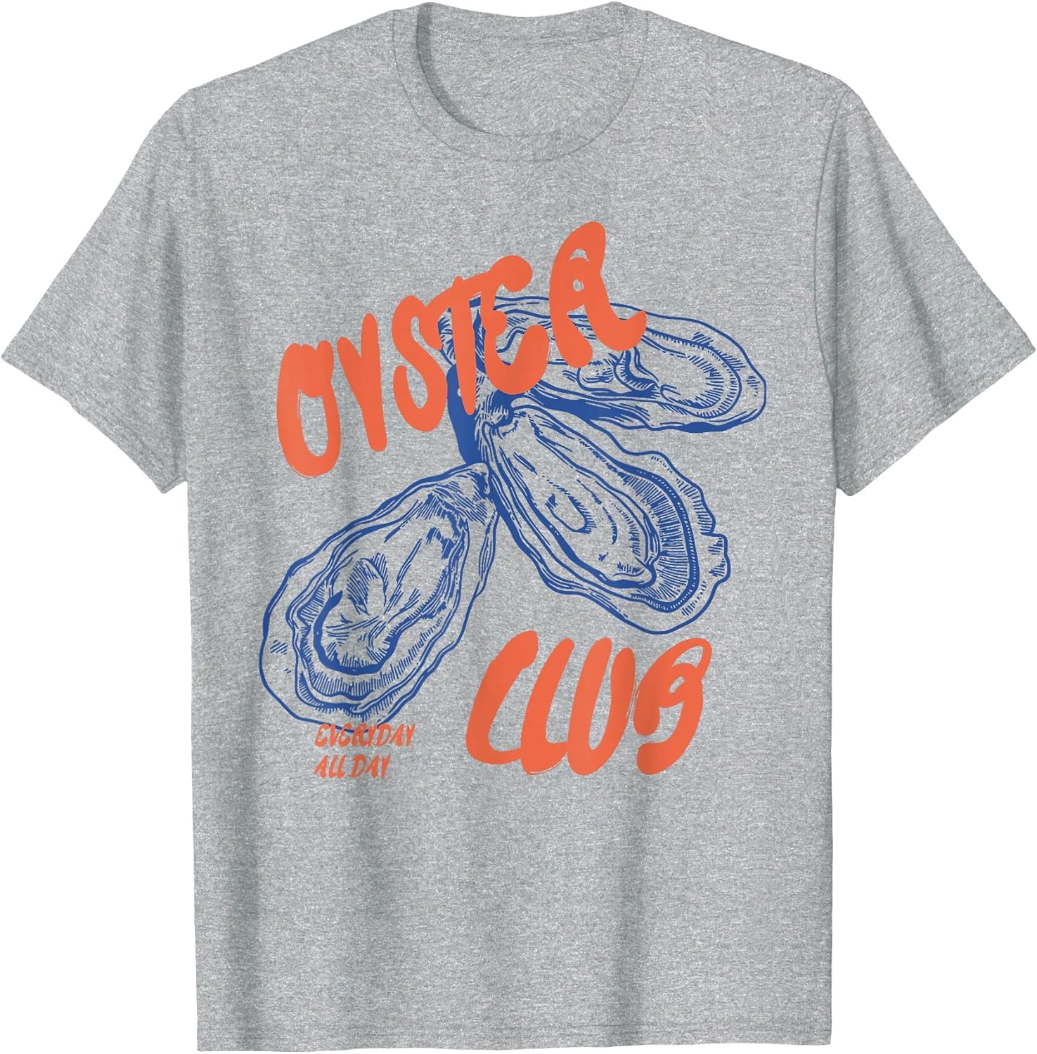 Retro Funny Oyster Club Seafood Lovers Enthusiasts Saying