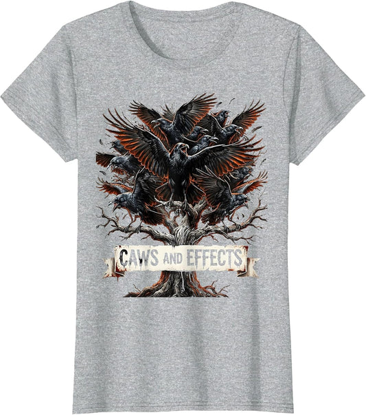 Caws and Effects Funny Crow Bird Design