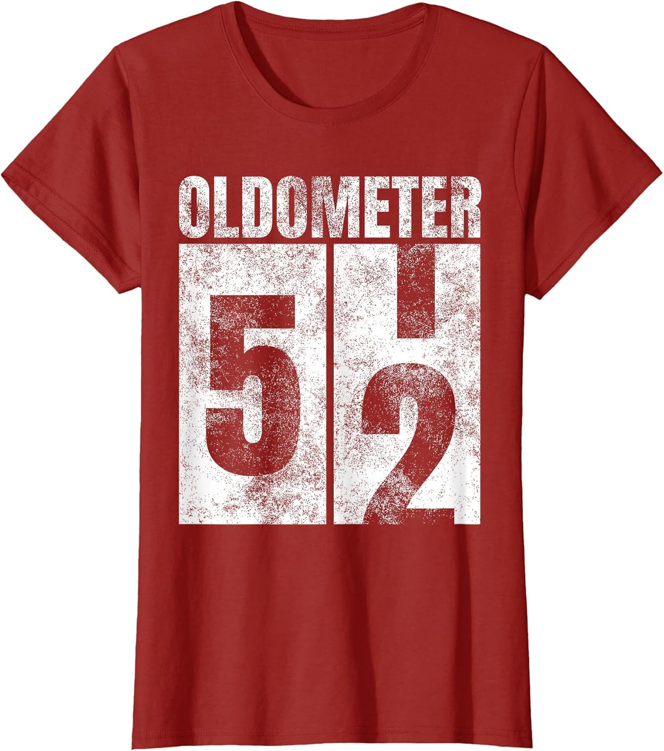 Oldometer 51-52 yrs Old Man Woman Bday Graphic 52nd Birthday