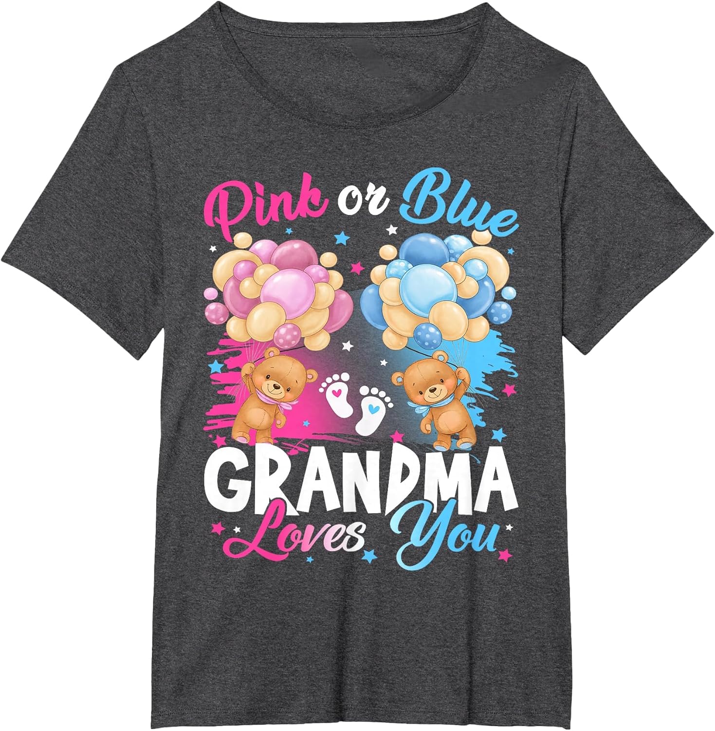 Bears Pink Or Blue Grandma Loves You Gender Reveal