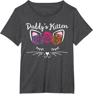 Daddy's Kitten BSDM - DDLG Cute Kitty Graphic Flower Kinky