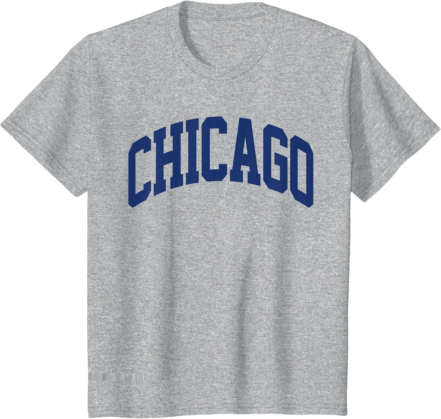 Retro Chicago Throwback Classic Chicago Men Women Blue