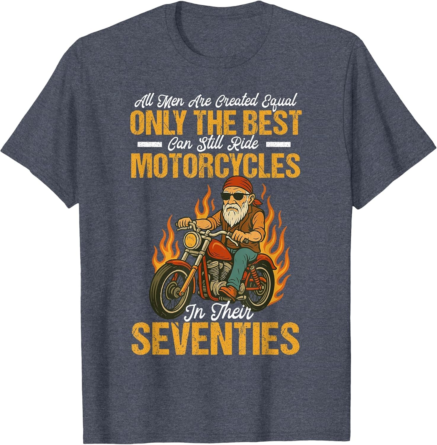 The Best Men Can Still Ride Motorcycles in Seventies Biker