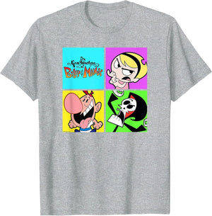 Grim Adventures of Billy & Mandy Pop Art Grid Cartoon