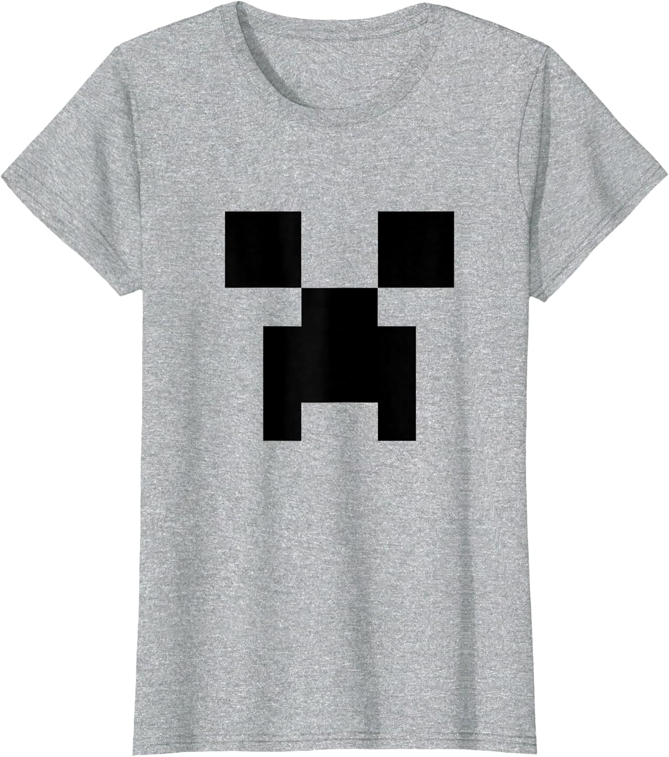 Minecraft Minimalist Big Creeper Face Pixel